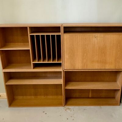 4 Hjørnebo reolmoduler - 1500