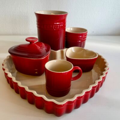 Le Creuset lot “Cerise”- 1485