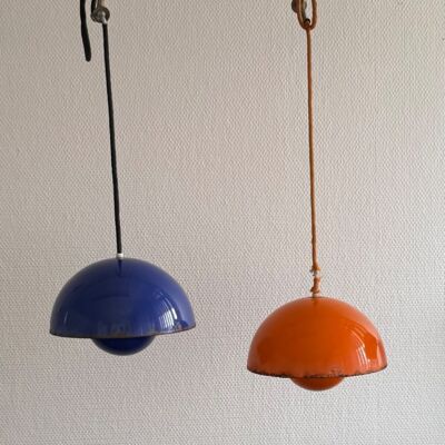 2  originale Verner Panton Flowerpot pendler- 1427